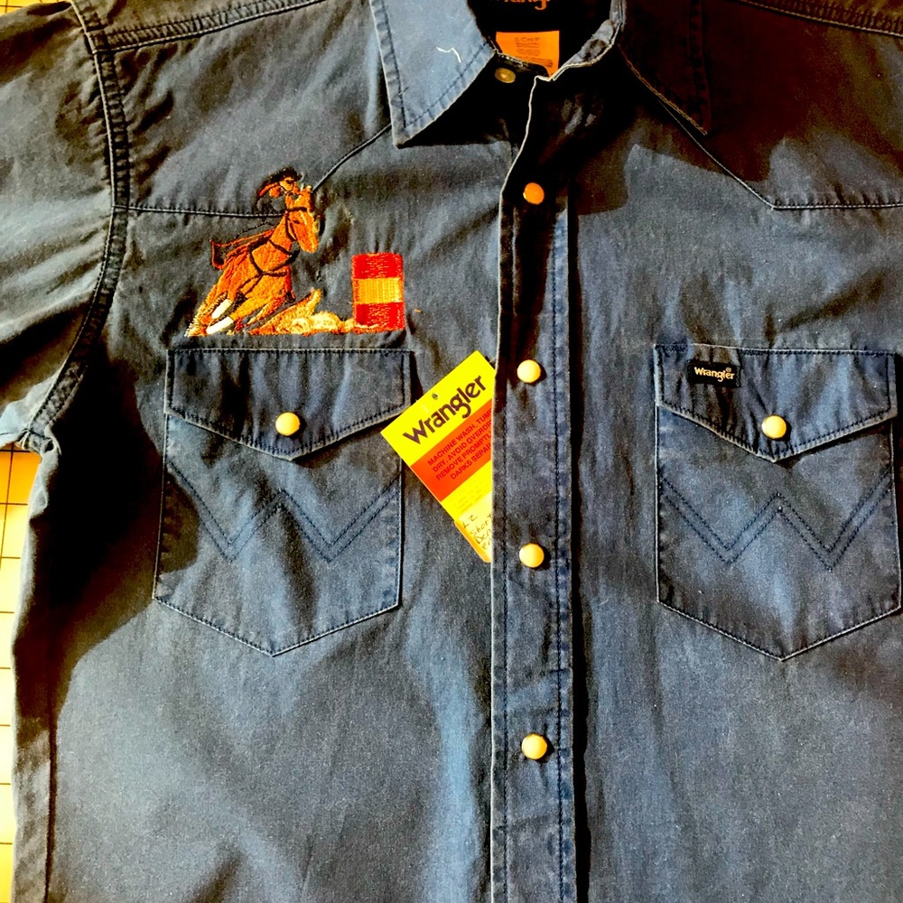 New short sleeve western shirt